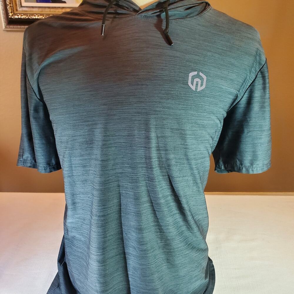 Neleus Men's Hoodie Shirt Blue 2XL